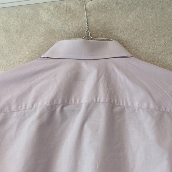 CANALI made in Italy light purple long sleeves shirt - Picture 5 of 7
